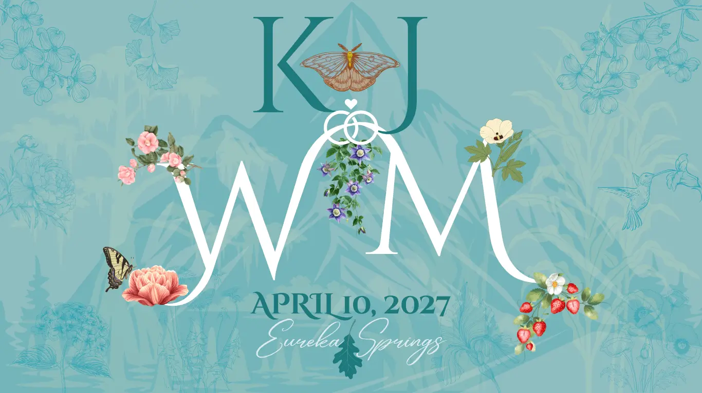 Kris and jewel floral artwork